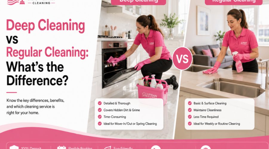 Deep cleaning vs regular cleaning